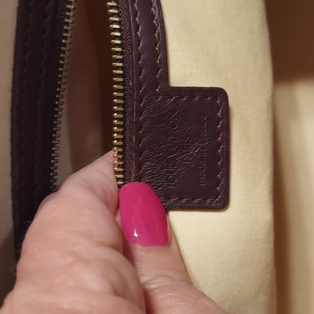 Louis Vuitton Josephine Mini Lin LV Monogram Cerise Satchel Shoulder Bag - Picture 14 of 15